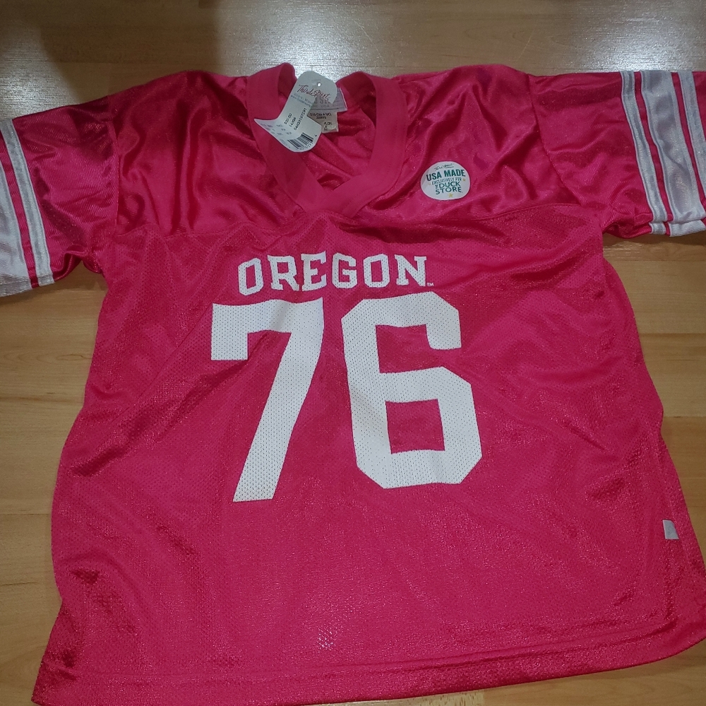 NWT Oregon girls size ys (6-8) jersey